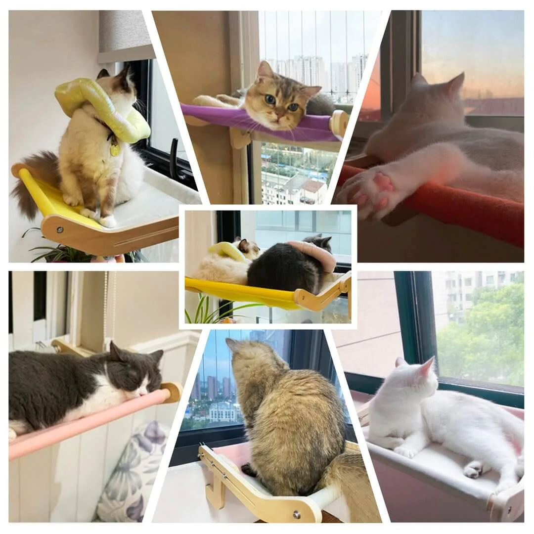 Adjustable Window Cat Perch