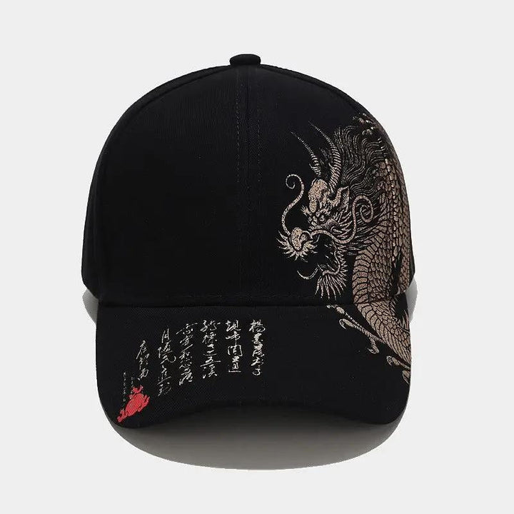 Draelen Dragon Crest Canvas Cap