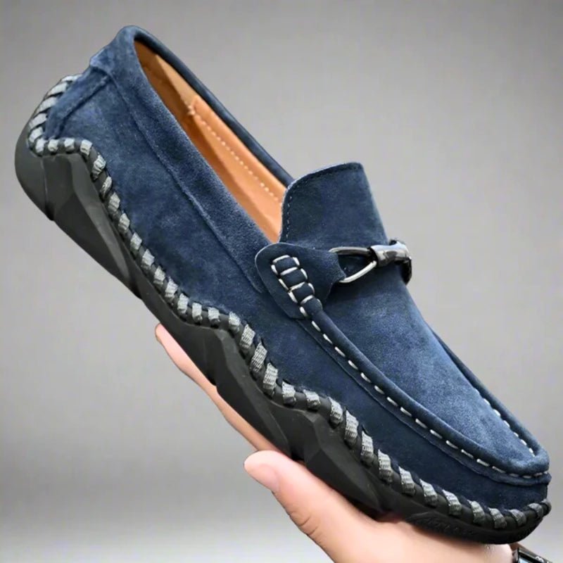 Luca Feretti Suede Loafers - Aries x Rose