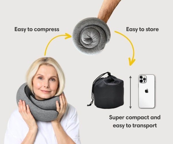 CloudRest™ Travel Pillow - Buy 1 Get 1 Free - Aries x Rose