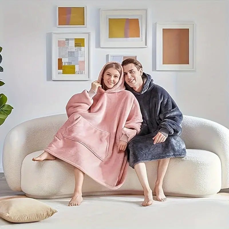 Cozique Wearable Blanket Hoodie - Aries x Rose