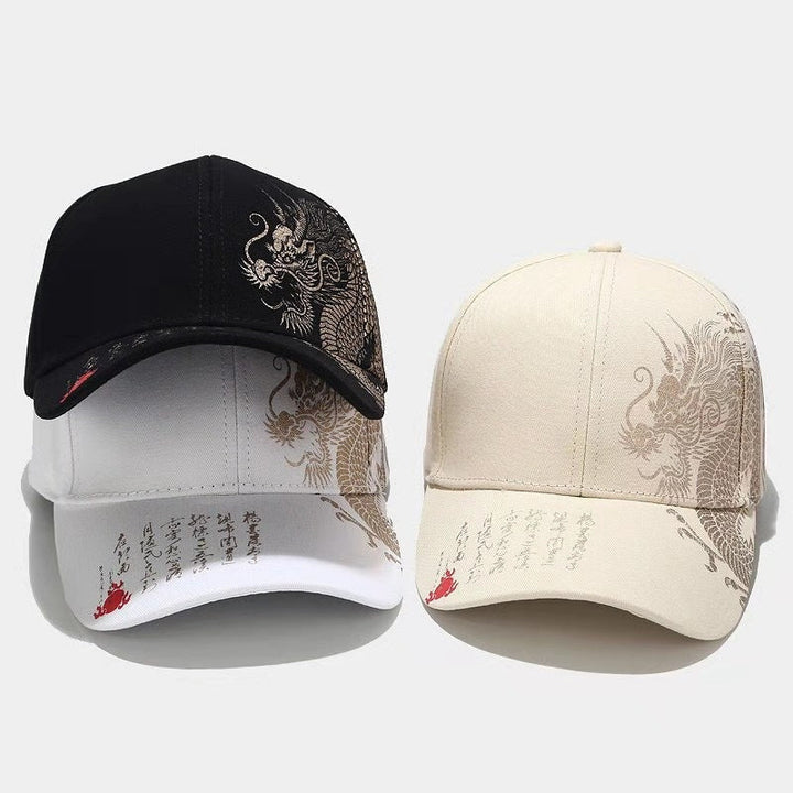 Draelen Dragon Crest Canvas Cap