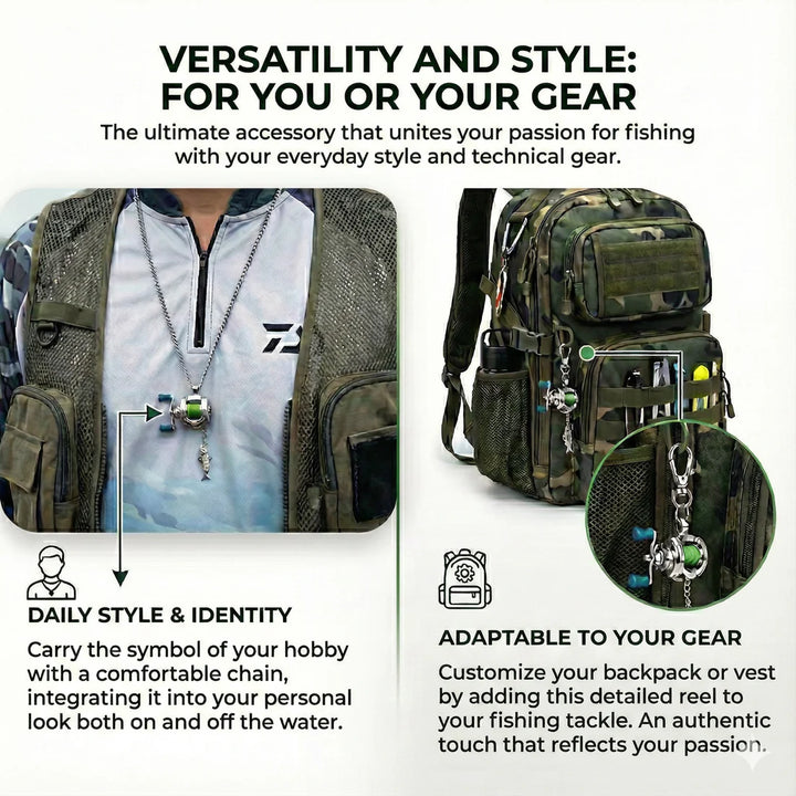 Reel Spinner Pendant