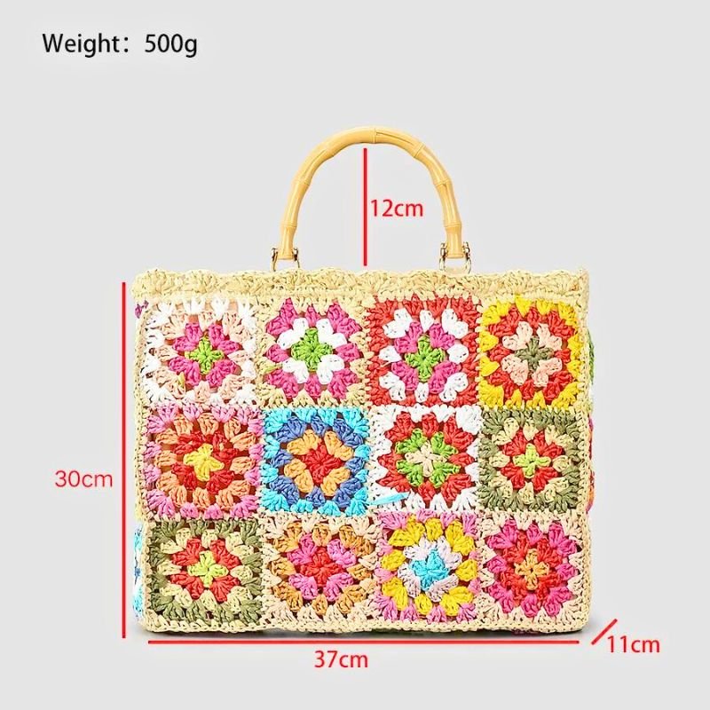 Boho Voyage Crochet Bag - Aries x Rose