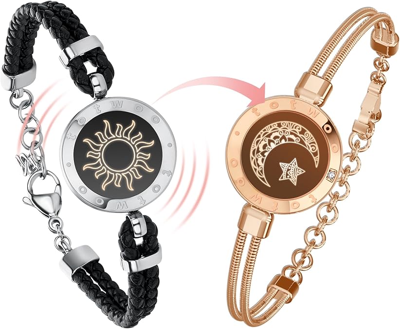 LuvSync™ Touch Bracelets - Aries x Rose