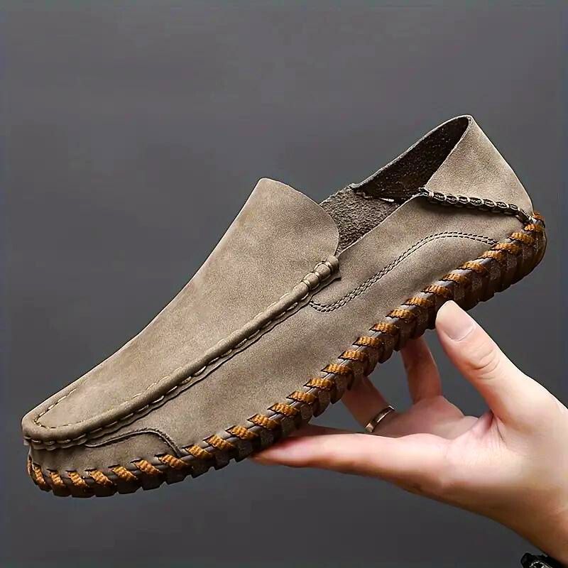 Mykonos Genuine Leather Loafers - Aries x Rose