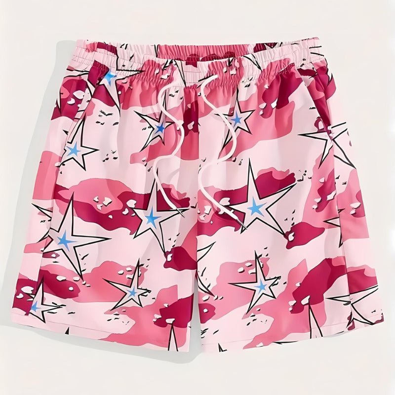 Vivid Voyage Shorts - Aries x Rose