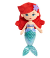 Disney Princess Ariel Plush Doll | 13.5-Inch Soft Little Mermaid Toy