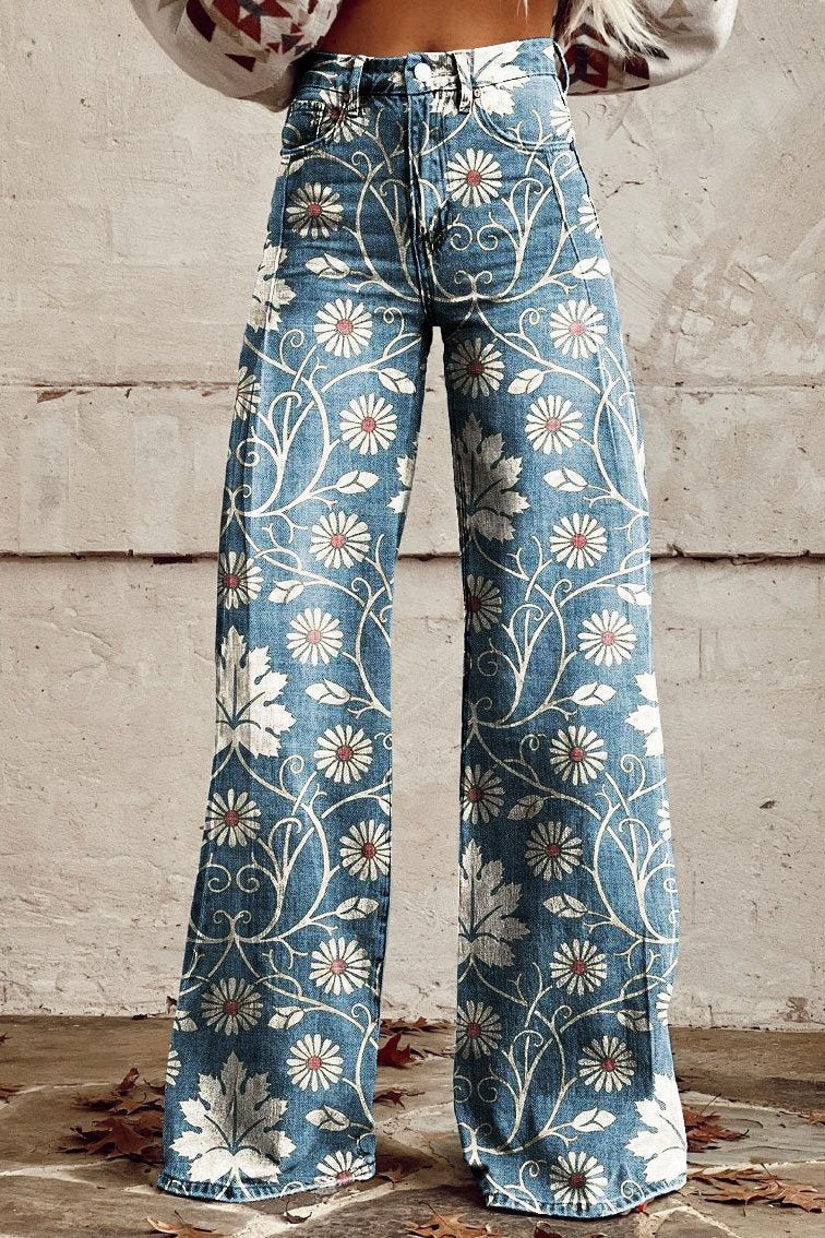 Vintesa Boho Vintage Pants - Aries x Rose