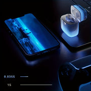 New High-quality Luminous Quicksand Gaming Headset, Wireless AI Active Noise Reduction, Long Battery Life, Real Wireless Headset with Polymer Battery, Can Be Used As A Gift to Family And Friends