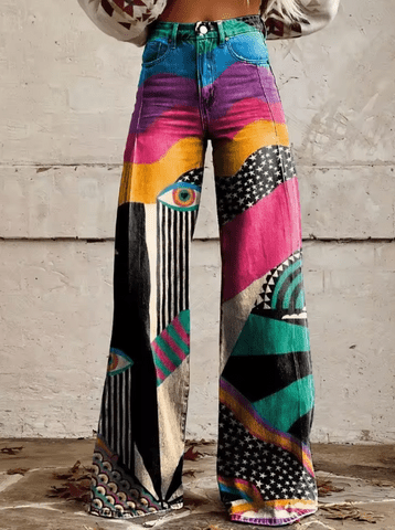 Solvaya Boho Vintage Pants - Aries x Rose