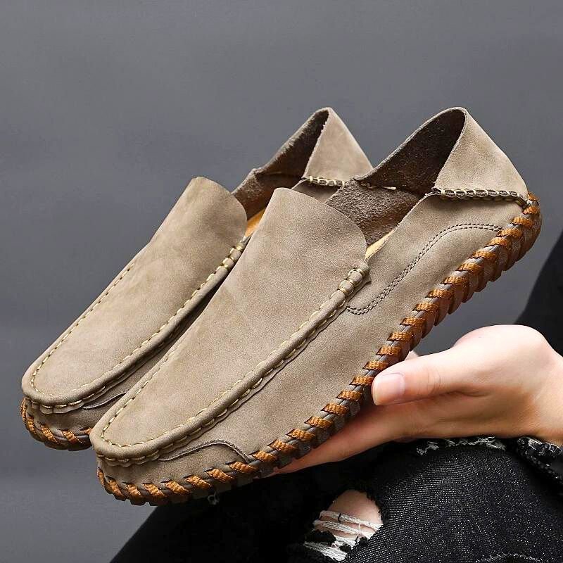 Mykonos Genuine Leather Loafers - Aries x Rose