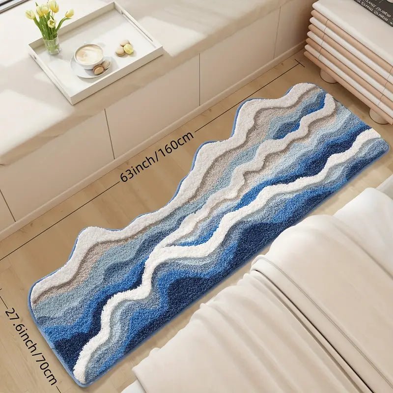 Coastal Wave Rug - Aries x Rose