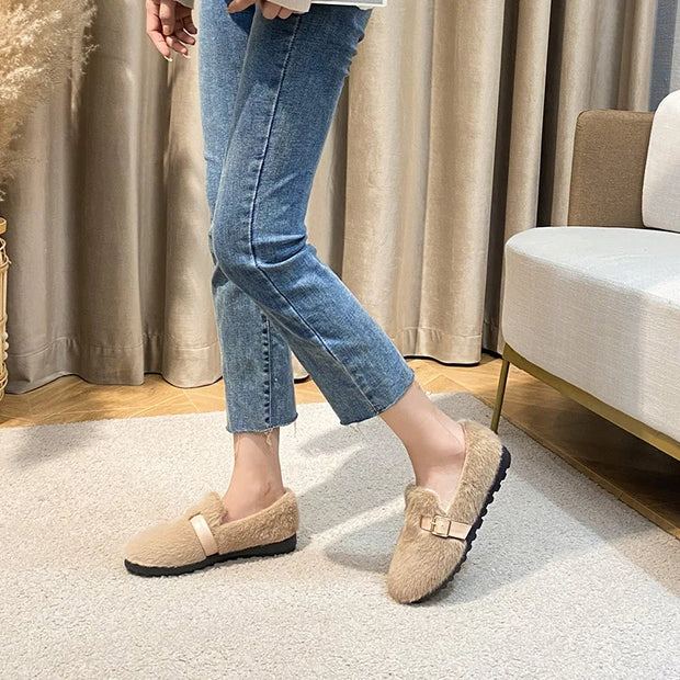 PlushFly Flat Shoes