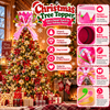 Candy Wonderland Pink Christmas Tree Topper