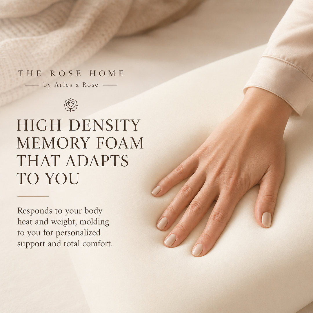 Rose Deep Rest Memory Foam Pillow