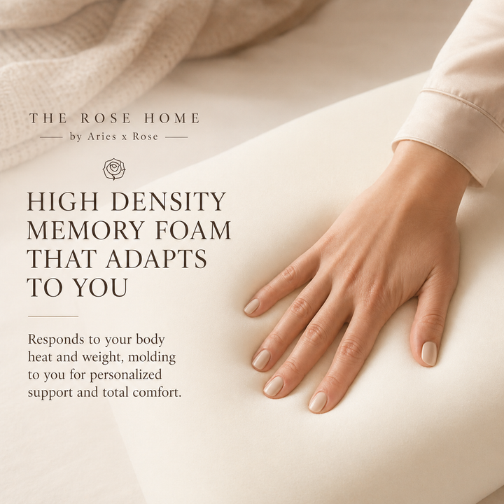 Rose Deep Rest Memory Foam Pillow