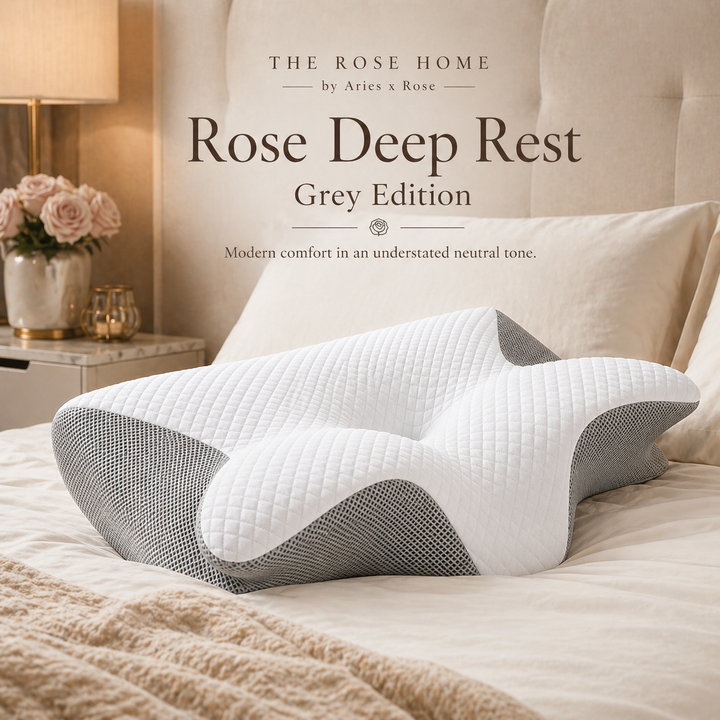 Rose Deep Rest Memory Foam Pillow