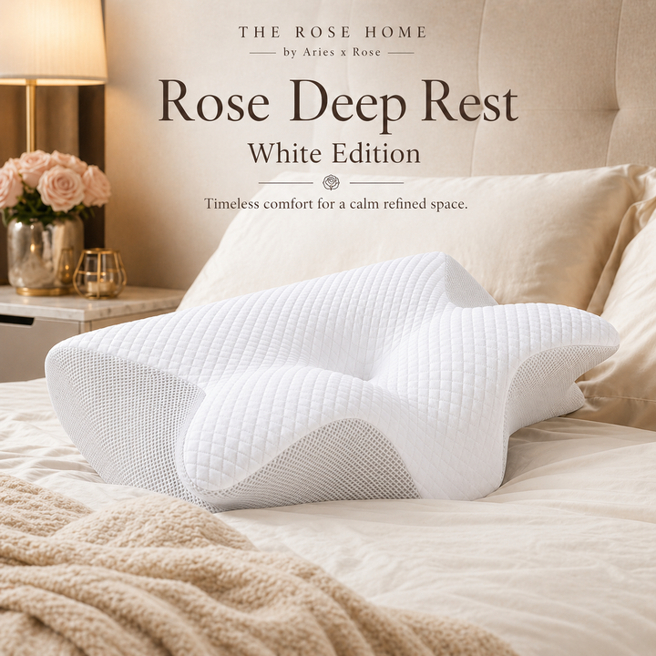 Rose Deep Rest Memory Foam Pillow