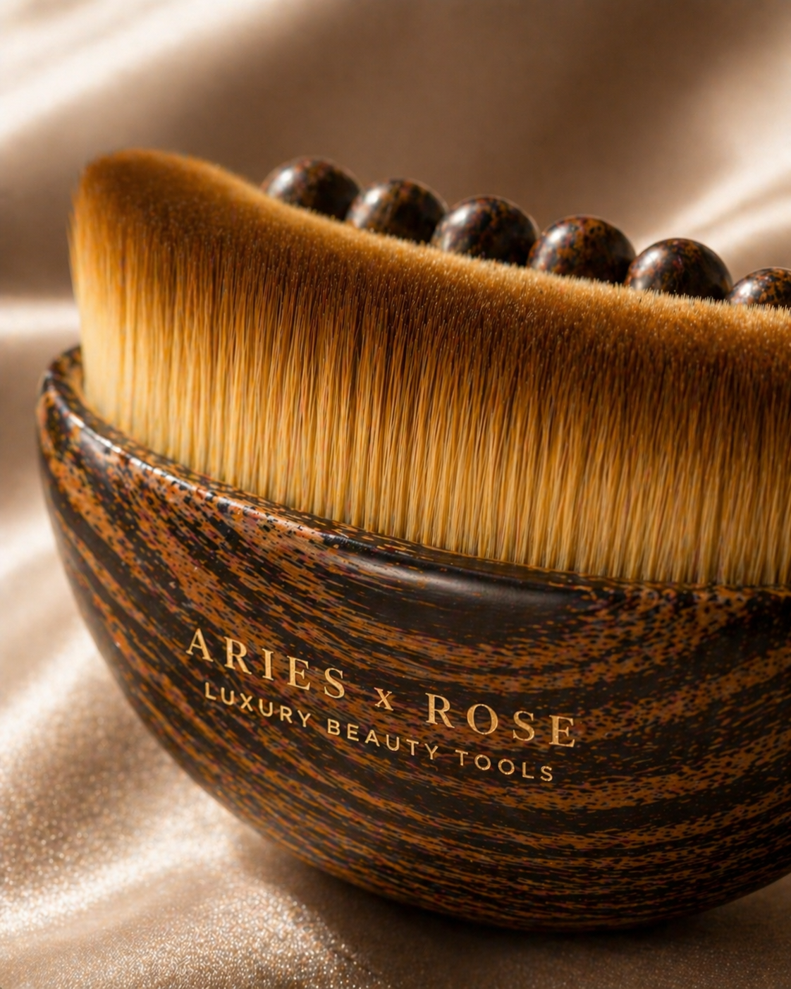Rose Lymphatic Face Brush