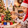 Mini Christmas Tree for Dollhouse | 7.8-Inch Artificial Holiday Decoration