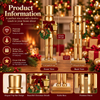 Golden Christmas Nutcracker Decoration