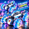 Gesture Sensing RC Stunt Car | 4WD 360° Rotating Remote Control Car with Lights & Music