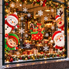 Festive Christmas Window Cling Set