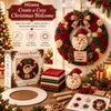 DIY Christmas Santa Wreath Craft Kit