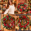 Festive Red Berry Christmas Stems