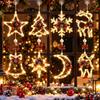 Magical Christmas LED Window Hanging Lights