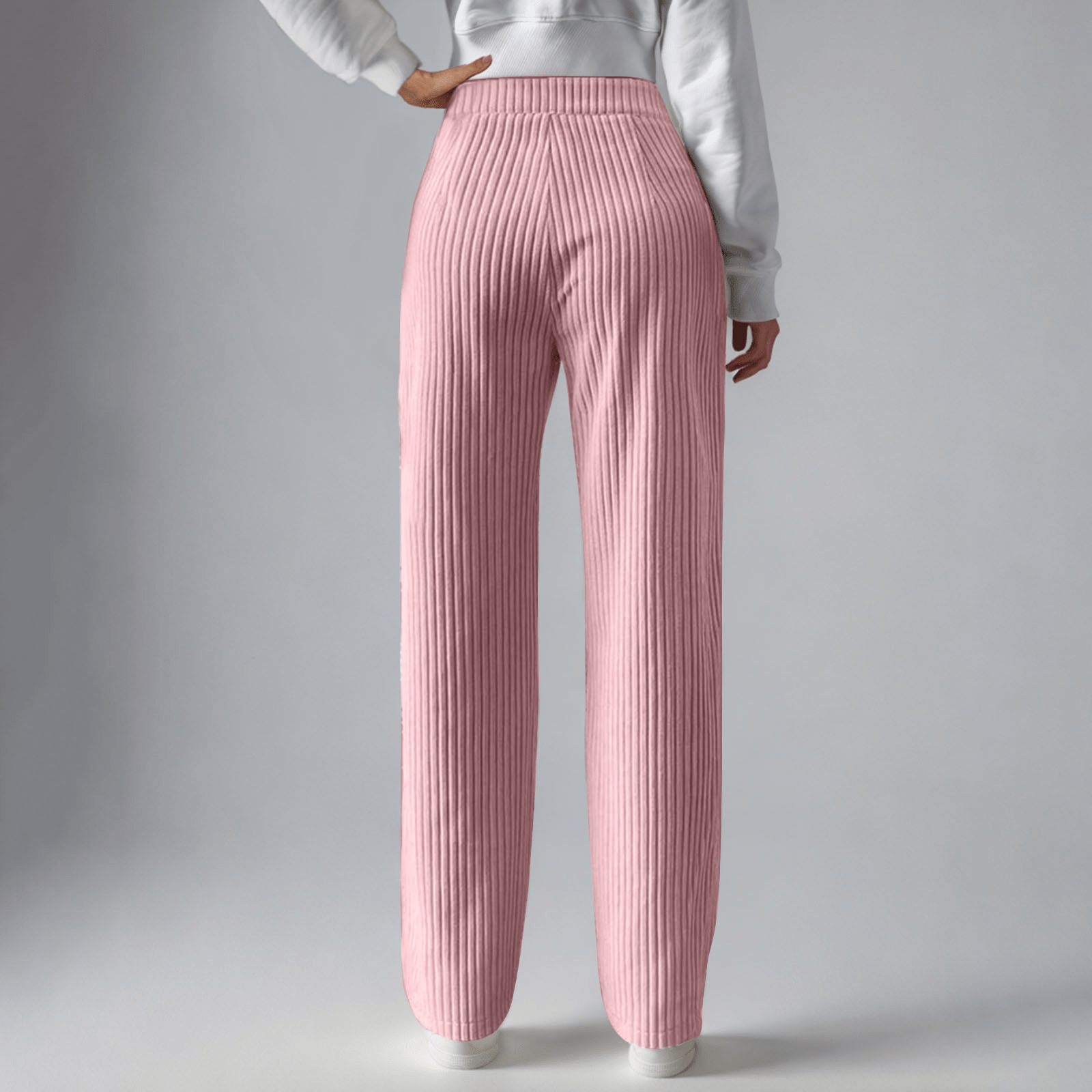 Everly Rib - Knit Sweatpants - Aries x Rose