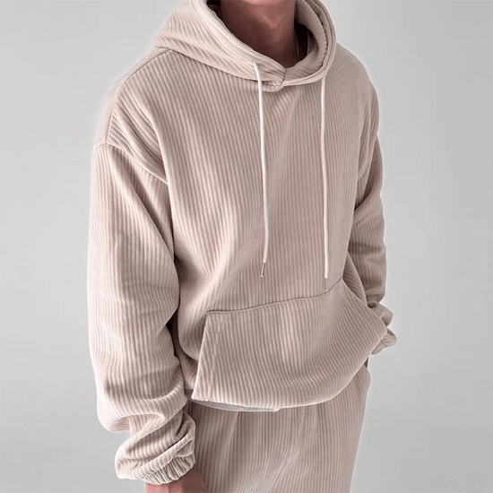 Axton Men's Corduroy Hoodie - Aries x Rose