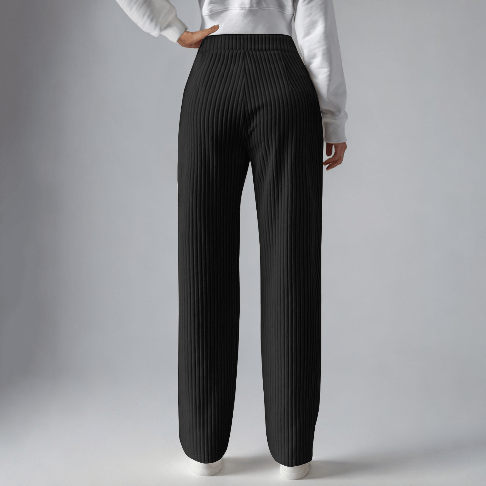 Everly Rib - Knit Sweatpants - Aries x Rose