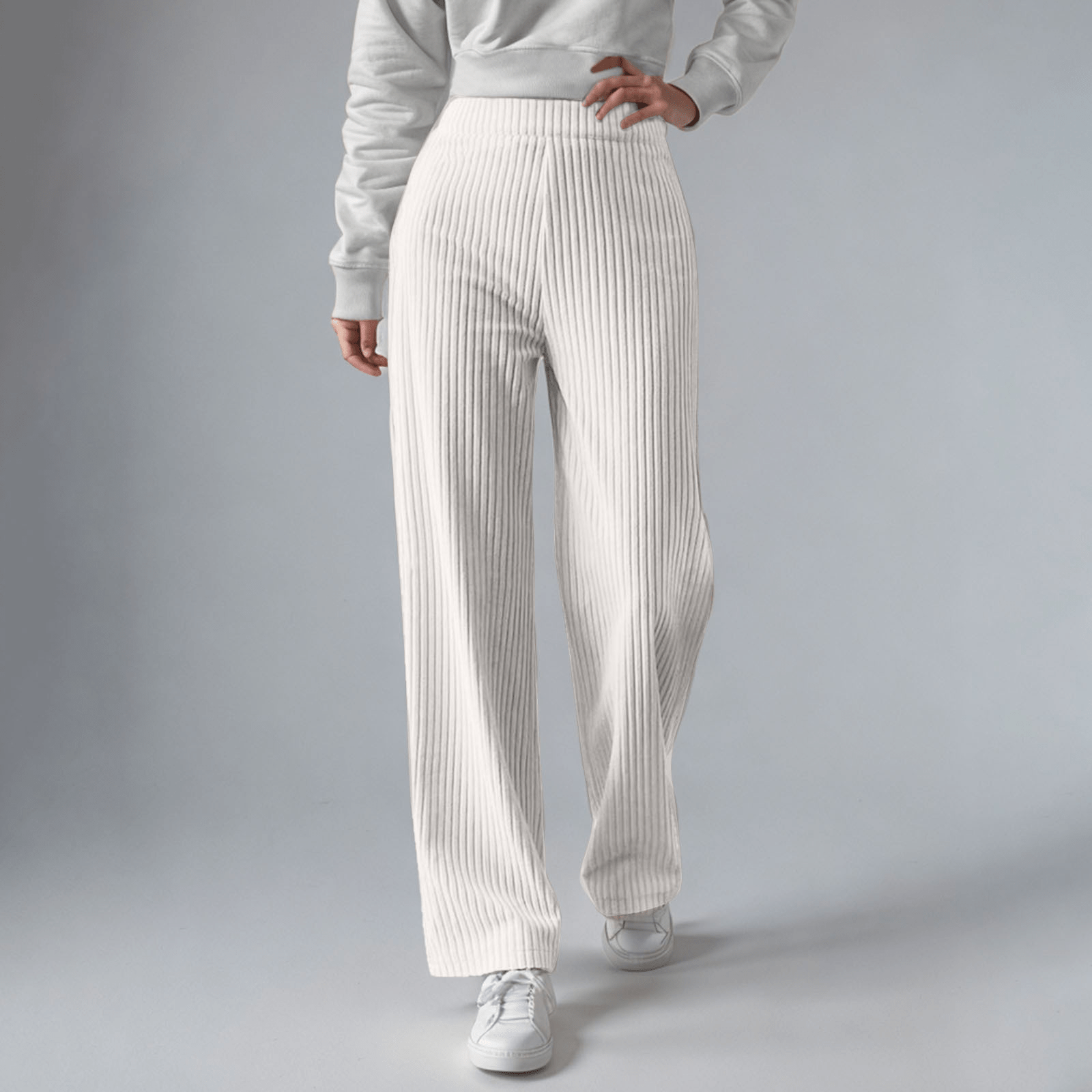 Everly Rib - Knit Sweatpants - Aries x Rose