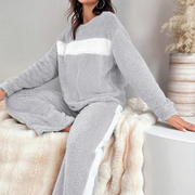 Solvara Fleece Lounge Set