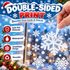 Winter Snowflake Window Clings