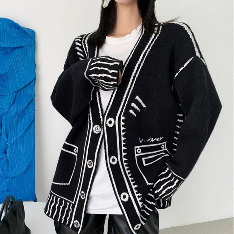 Canvas Premium Cardigan - Aries x Rose