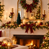 Golden Christmas Nutcracker Decoration