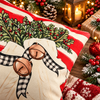 Merry & Bright Christmas Cushion Covers, Set of 4