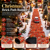 Christmas Brick Pathway Runner