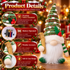 Light-Up Christmas Gnome Holiday Decoration