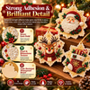6-Piece DIY Christmas Diamond Art Ornament Kit