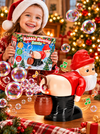 Bubble Blowing Santa Christmas Toy