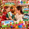 42-Piece Magnetic Tiles Travel Building Set