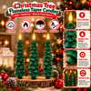 Christmas Tree Flameless LED Taper Candles with Remote Control