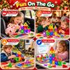 42-Piece Magnetic Tiles Travel Building Set