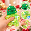 Christmas Glitter Squishy Toys Set | 4 Festive Friends