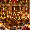 Magical Christmas LED Window Hanging Lights