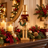 Golden Christmas Nutcracker Decoration